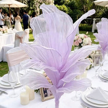 Load image into Gallery viewer, purple flower table centerpiece wedding party decor