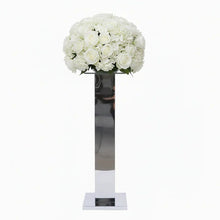 Load image into Gallery viewer, Silver Stainless Steel Table Centerpiece birthday party decoration