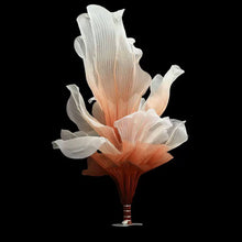 Load image into Gallery viewer, Large 4-foot tall flower centerpiece stand set for wedding reception tables - custom colors available