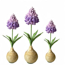 Load image into Gallery viewer, Giant purple hyacinth paper flowers 7ft wedding backdrop decor luxury event