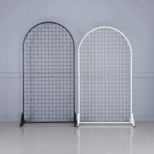 Load image into Gallery viewer, Optimized Metal Grid Arch Backdrop
