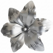 Load image into Gallery viewer, silver flower wall decoration for wedding events