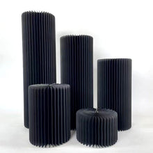 Load image into Gallery viewer, Paper cylinder stands for event dessert tables and catering displays