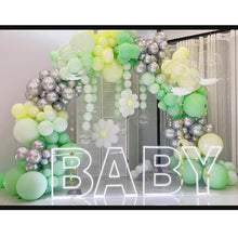 Load image into Gallery viewer, BABY LED neon light sign for event rentals and party decorations