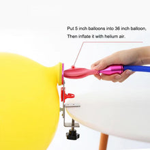 Load image into Gallery viewer, Balloon expander tool for wedding balloon poppers - indoor-safe confetti system