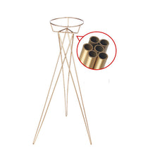 Load image into Gallery viewer, Gold Balloon Column Stand Set for Prom Night - Elegant Party Centerpiece