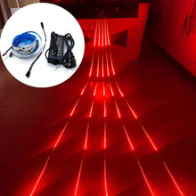 Load image into Gallery viewer, Meteor LED Light Strip 16ft red color mode for birthday party decorations