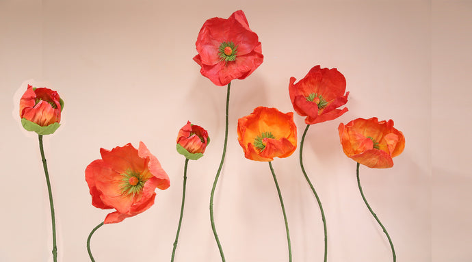The Commercial Applications Of Giant Paper Flowers