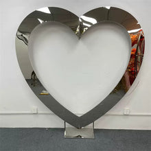 Load image into Gallery viewer, Premium heart shaped wedding arch stand for romantic events and party decor
