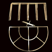 Load image into Gallery viewer, Gold metal backdrop 
