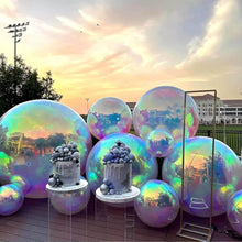 Load image into Gallery viewer, Inflatable Chrome Mirror Balls Bundle Christmas party decor
