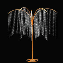 Load image into Gallery viewer, 7ft Metal Stand gold table centerpiece luxury wedding decoration
