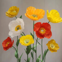 Load image into Gallery viewer, Oversized Paper Flowers Set for summer party Events
