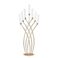 Load image into Gallery viewer, metal candle holder for wedding table 
