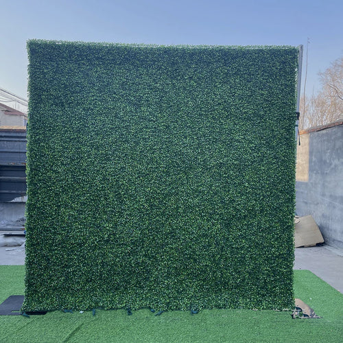 Green Artificial Hedge Wall Backdrop