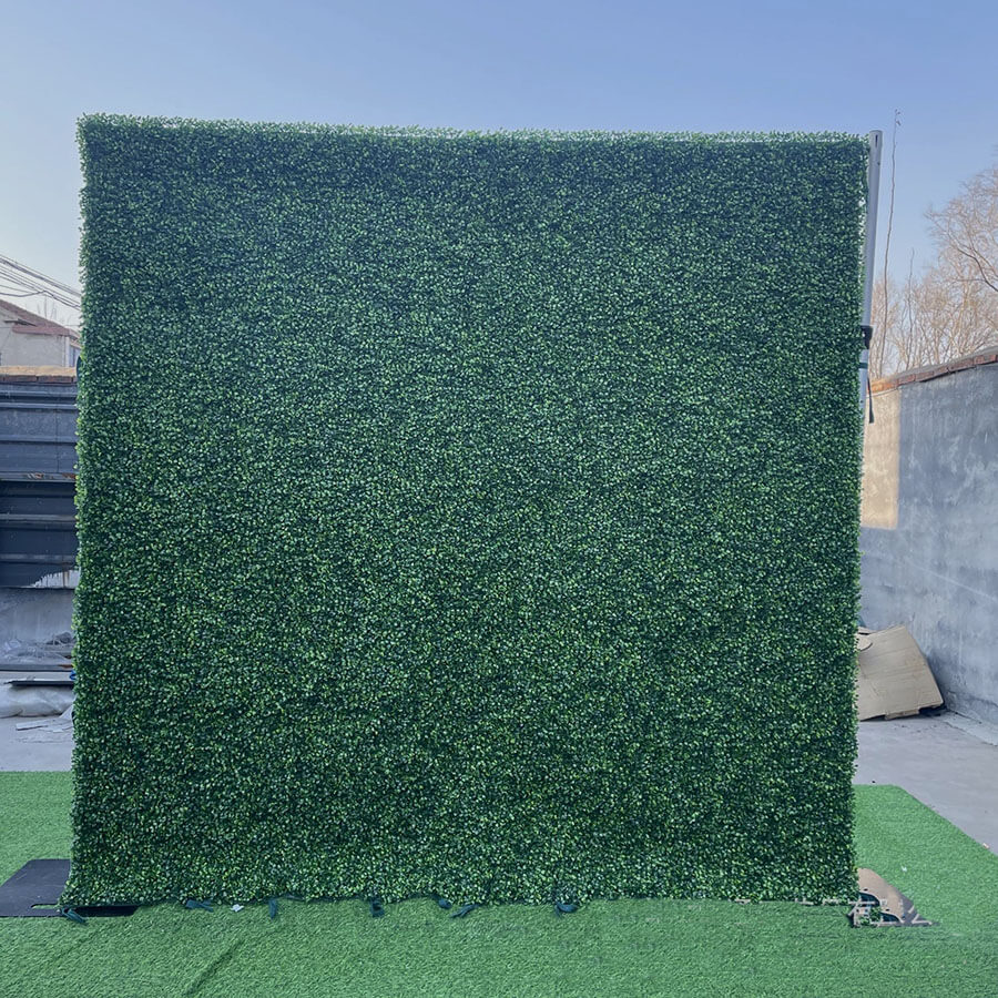 Green Artificial Hedge Wall Backdrop