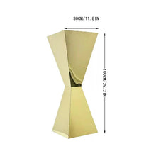 Load image into Gallery viewer, Large Gold Metal Flower Stand Table Centerpiece
