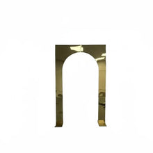 Load image into Gallery viewer, Elegant stainless steel wedding arch stand for luxury events and parties decor

