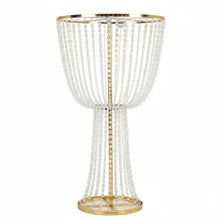 Load image into Gallery viewer, gold metal flower stand centerpiece for wedding event decor idea
