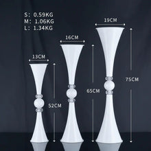 Load image into Gallery viewer, white table centerpiece indoor wedding design decor
