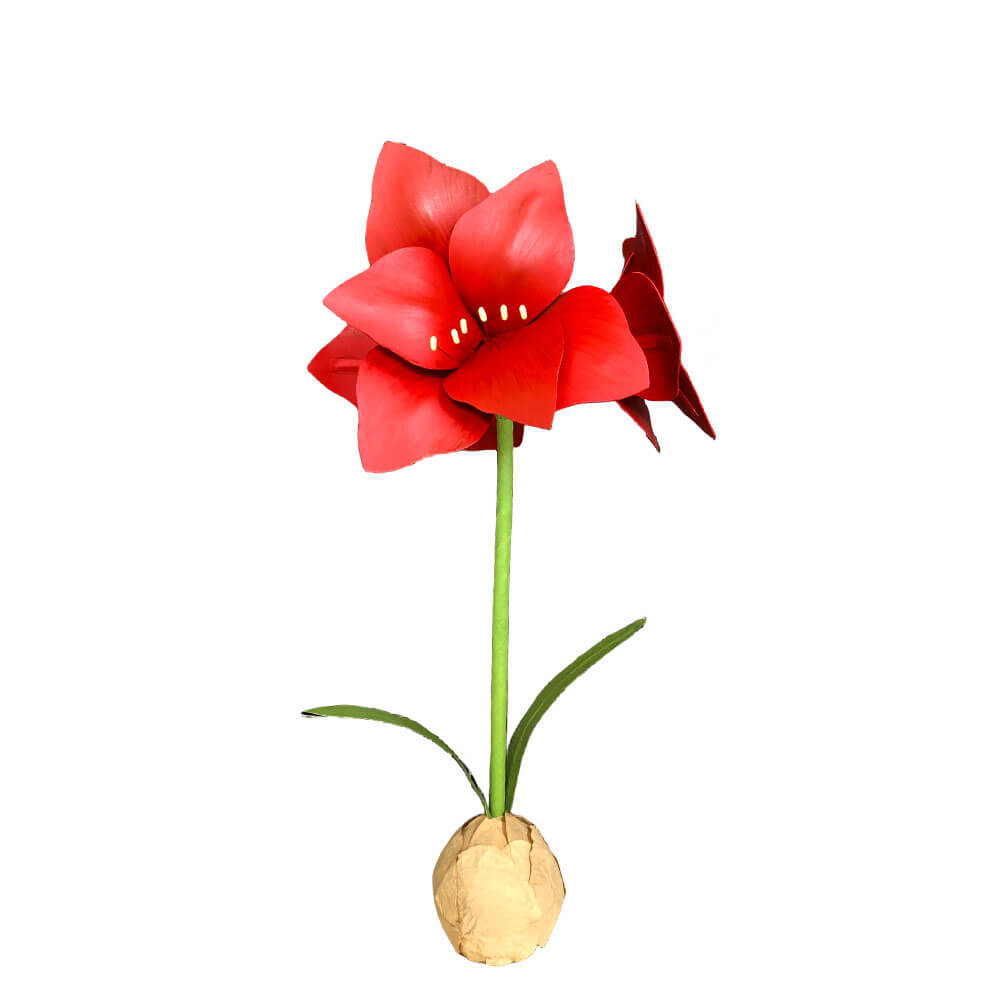 amaryllis flower table decorations