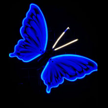 Load image into Gallery viewer, large blue butterfly party decor
