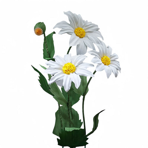 giant daisy flower design for outdoor events