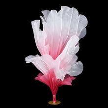 Load image into Gallery viewer, 4ft white and gold wedding flower centerpiece stands for luxury event table decorations
