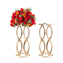 Load image into Gallery viewer, red flower table centerpiece decorations 
