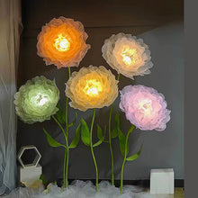 Load image into Gallery viewer, giant flower lamp luxury window display
