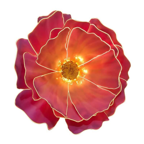giant flowers indoor wedding decoration 