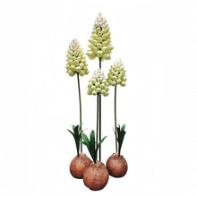 Load image into Gallery viewer, purple hyacinth flower art display 
