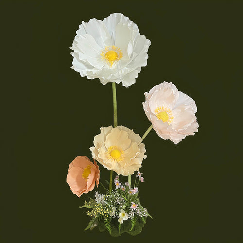 Free Standing Paper Flowers photo props decor