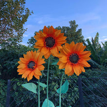 Load image into Gallery viewer, giant sunflowers fall event decor
