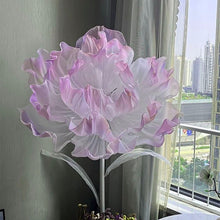 Load image into Gallery viewer, purple giant flowers wedding decorations
