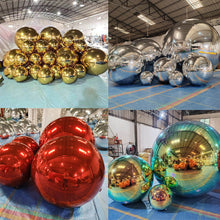 Load image into Gallery viewer, inflatable mirror balls party event decorations
