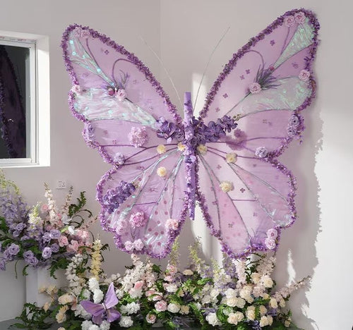 large butterfly flower decorations for birthday party events