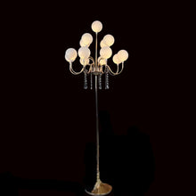 Load image into Gallery viewer, Gold LED light table centerpiece 43 inches tall wedding decoration 4-pack elegant event decor
