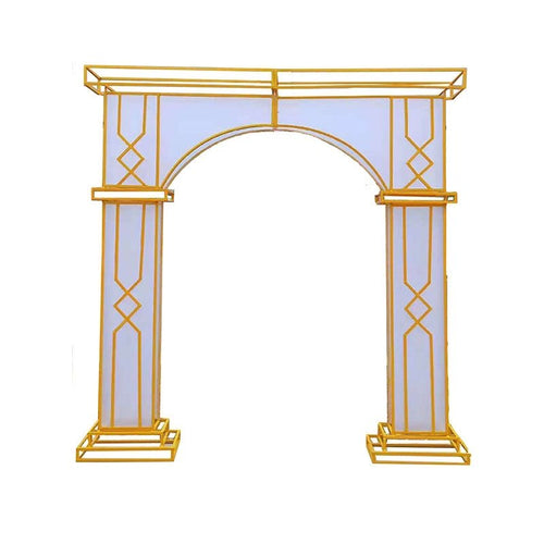 luxury wedding arch backdrop decor
