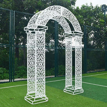 Load image into Gallery viewer, outdoor wedding event arch backdrop 
