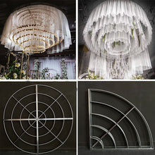 Load image into Gallery viewer, Metal ring for wedding ceiling
