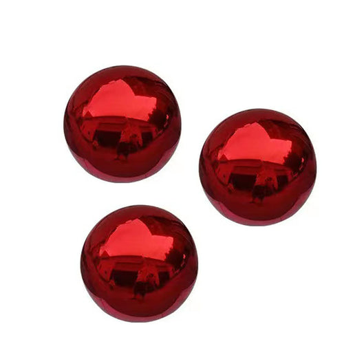 red shiny ball decoration