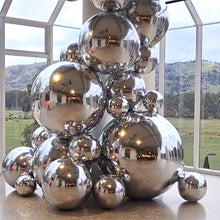 Load image into Gallery viewer, Silver Inflatable Mirror Ball 
