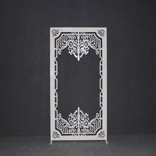 Load image into Gallery viewer, metal backdrop for luxury weddings
