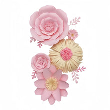 Load image into Gallery viewer, Handmade Pink Flowers Wall Decoration
