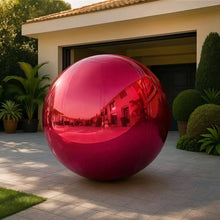 Load image into Gallery viewer, Red Inflatable Big Shiny Ball Outdoor Event &amp; Party Decoration
