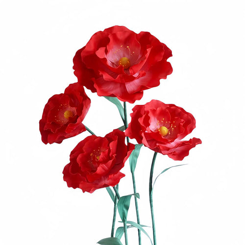 giant flowers paper flowers for Wedding Ceremony 