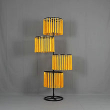Load image into Gallery viewer, yellow tassel stand event decorations
