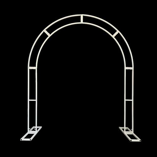 metal arch wedding backdrop