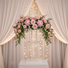 Load image into Gallery viewer, Elegant white wedding centerpiece display set for premium event decor and celebration table styling
